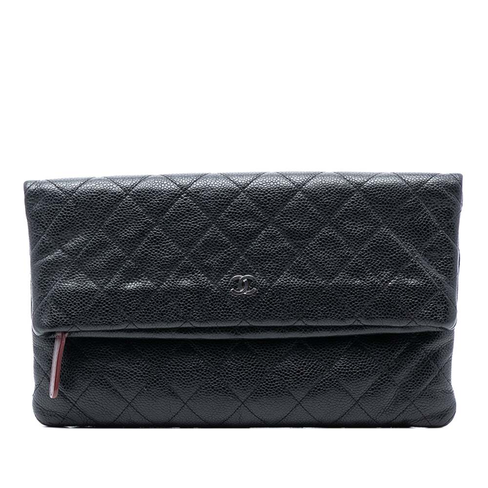 Chanel Beauty Cc Clutch Quilted Caviar #256285C17B